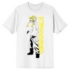 MHA My Hero Academia Toshinori Yagi All Might White T-Shirt Tee Shirt - 3 of 4