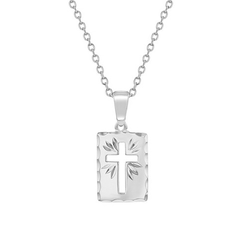 Girls' Large Star Of David Sterling Silver Necklace - In Season Jewelry :  Target