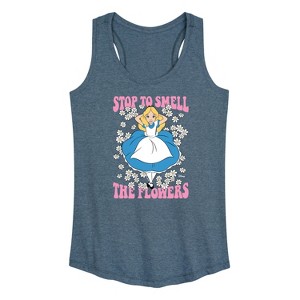 Women's - Disney - Alice in Wonderland Graphic Racerback Tank - 1 of 4