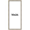 PosterPalooza | Panoramic Classic Modern Silver Frame - UV Acrylic, Foam Board Backing, Hanging Hardware - 2 of 4