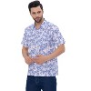 HAPPY BAY Mens Hawaiian Shirts Short Sleeve Button Down Shirt Men's Shirts Linen Effect Casual Beach Vacation Hawaii Shirts for Men - 4 of 4