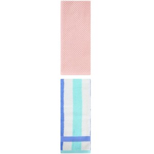 REGALWOVEN Cotton Soft Absorbent Bathroom Hand Towel for Kitchen Hotel and Spa 13" x 30"/13" x 29" 2 Pcs - 1 of 4