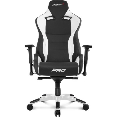 AKRacing Masters Series Pro Luxury XL Gaming Chair, White (AK-PRO-WT)