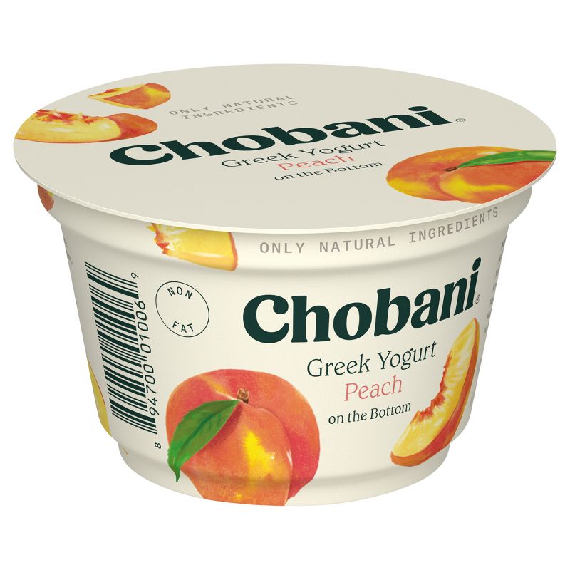 Chobani Peach on the Bottom Nonfat Greek Yogurt - 5.3oz, 3 of 10