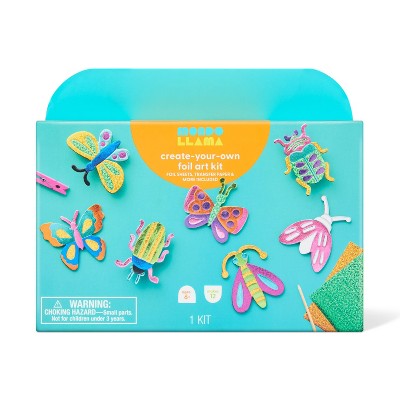 Summer Craft Bugs Foil Art Kit - Mondo Llama™