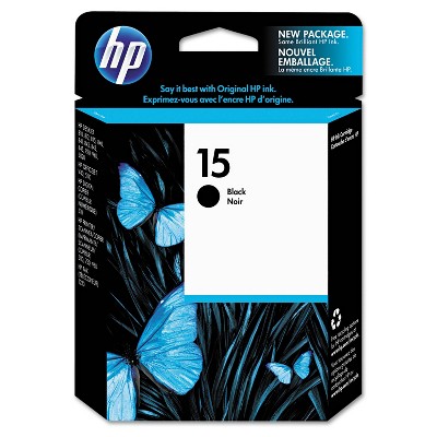HP Inc. HP 15 (C6615DN) Black Original Ink Cartridge