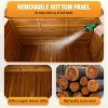FDW Dog House Easy To Set Up Outdoor Indoor Wooden Dog House - 4 of 4
