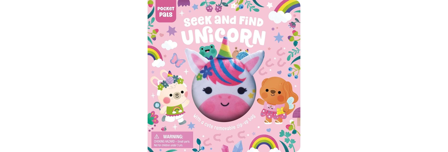 Pocket Pals: Seek and Find Unicorn - by  Igloobooks (Board Book)