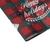 Unique Bargains Christmas Place Mats Flax Red White Green 11.8"x17.7" 2Pcs - 4 of 4