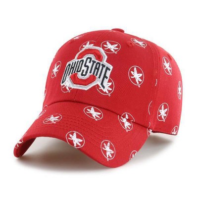 NCAA Ohio State Buckeyes Women's Fabric Washed Relaxed Fit Hat