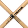Promark Finesse 718 Hickory Small Round Wood Tip Drum Sticks Wood - 2 of 4