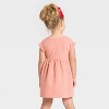 Toddler Girls' Short Sleeve Knit Dress - Cat & Jack™ - 3 of 4