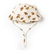 Organic Bucket Sun Hat - Croissant - 2 of 4