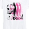 Women's - Barbie - Pink Profile Short Sleeve Graphic T-Shirt - 2 of 4