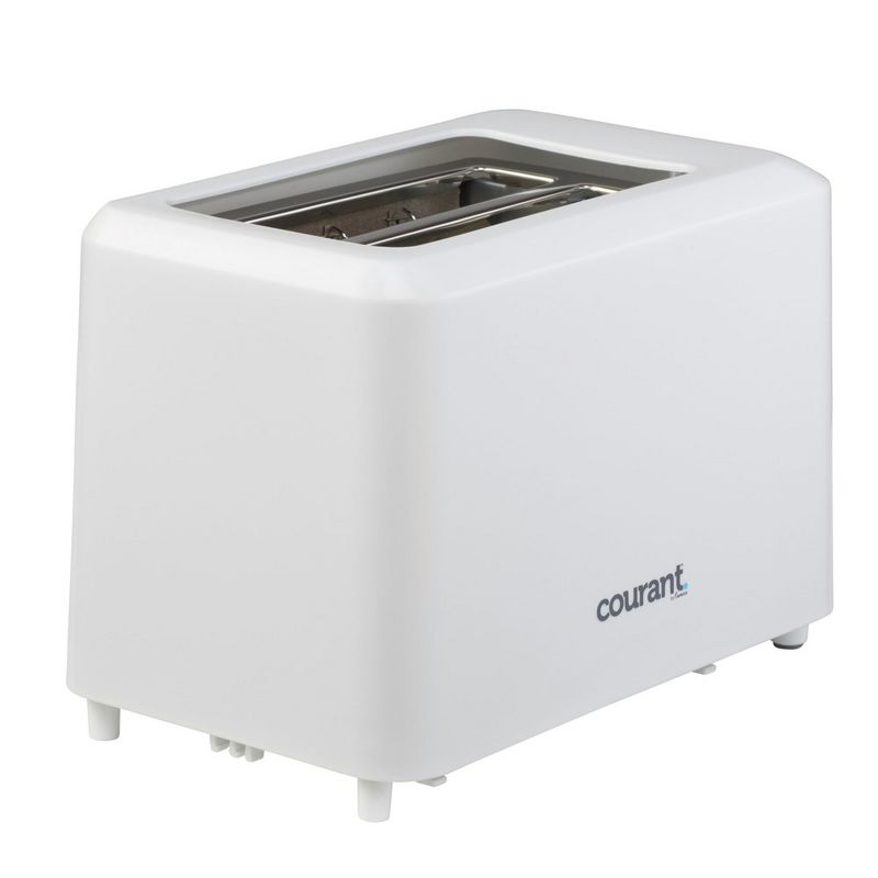 Courant Cool Touch 2-Slice 750-Watts Toaster, White, 3 of 6