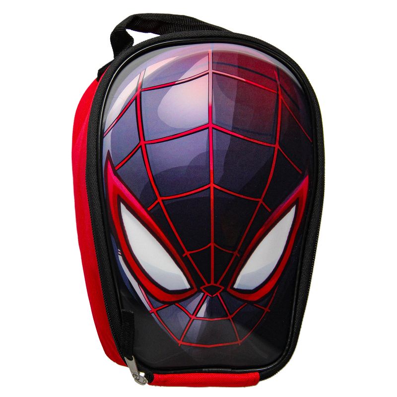 Marvel Spider-Man Lenticular Comic Superhero Insulated Lunch Tote Red, 3 of 7