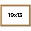 PosterPalooza | Refined Gold Picture Frame - UV Acrylic, Backing Board, Hanging Hardware Included - 2 of 4
