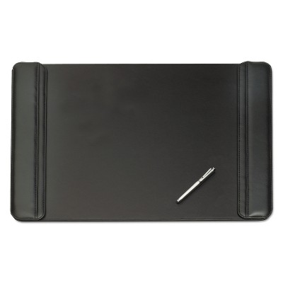 Photo 1 of Artistic Sagamore Desk Pad w/Flip-Open Side Panels 38 x 24 Black 513381