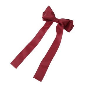Unique Bargains Fashion Bow Ribbon French Barrette Hair Clips Hairdo Clip 1 Pc - 1 of 4