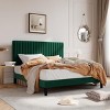 Hub Styler Adjustable Headboard Upholstered Platform Bed Pink No Size - 2 of 4