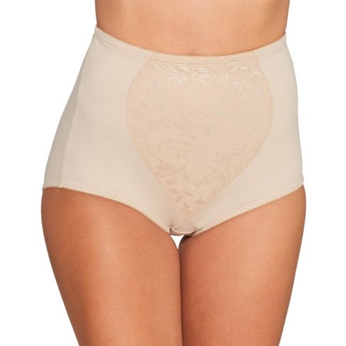 Bali Lace `N Smooth Women`s Firm Control Body Briefer White at   Women's Clothing store