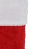 Northlight 17.5" Traditional Red with White Trim Hanging Christmas Stocking - 2 of 3