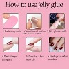 LOVELAY CREATIONS Square Short Press-On Nails with French Tip Designs - 4 of 4