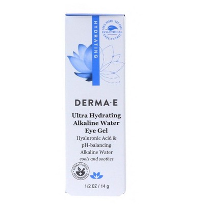 Derma-E Ultra Hydrating Alkaline Water Eye Gel, 0.5 oz