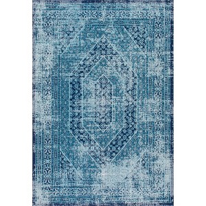 Nuloom Vintage Freda Floral Garden Area Rug, 5' x 7' 5", Blue - 1 of 4