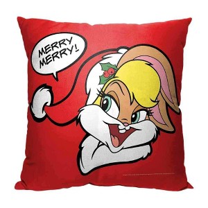 Warner Bros. Looney Tunes Merry Lola Throw Pillow 18x18 Inches - 1 of 2