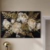 Art Remedy Glass Vase and Classical Flowers Classical vintage floral vase wall art Unframed - 2 of 4