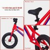 Toddler Balance Bike 2 Year Old, 12 Inch No Pedal Kids Bike for 2-5 Years Old, Lightweight Push Bicycle with Adjustable Handlebar and Seat - 3 of 4