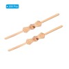 Unique Bargains Bowtie Copper Clip for Fastening Chandelier Crystal Lamp 200 Pcs - 3 of 4