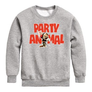 Boys' - Disney - Party Animal Graphic Long Sleeve Fleece Sweatshirt - 1 of 4