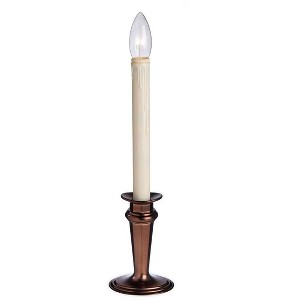 Plow & Hearth Traditional Adjustable Window Candle with Auto Timer - 1 of 2