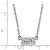 Black Bow Jewelry Sterling Silver Sigma Sigma Sigma Greek Life Necklace 18 Inch - 3 of 4