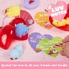 Joyfy 28 Packs Mochi Squishy Toys with Cards & Glitter Hearts | Kawaii Stress Relief Party Favors for Kids - 4 of 4