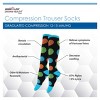 Bison Life Over The Calf Graduated Compression Socks (12-15 mm/Hg), Anti-Fatigue, Fits Women & Men, One Size - 4 Pairs - 2 of 4