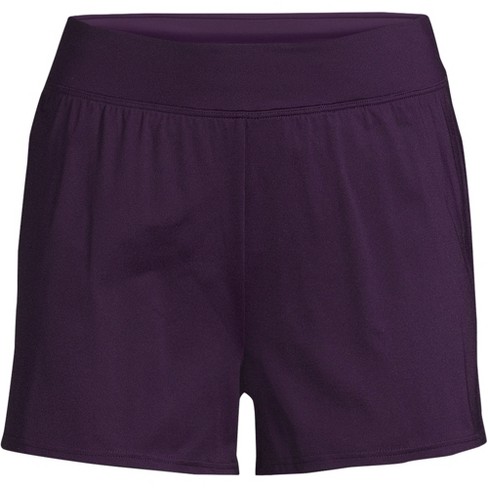 Lands' End Women's 3 Quick Dry Swim Shorts With Panty - 14