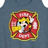 Women's - Disney - Firefighter Mickey Graphic Racerback Tank - image 2 of 4