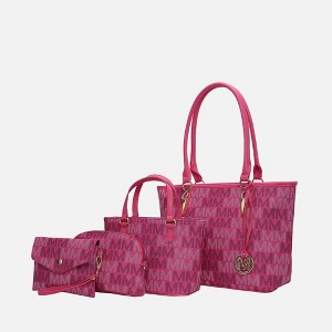 MKF Collection Alexy M Signature Tote Purse Handbag Women’s Set Vegan Leather by Mia K. - 1 of 4