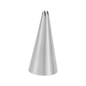 Unique Bargains Piping Tip 304 Stainless Steel Silver Tone 0.51"x0.98"x1.46" 1 Pcs - 1 of 3