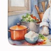"Westie The Chef Memory Foam Kitchen Mat Machine Washable Anti-Fatigue Mat Cushion Comfort Bath Mat or Kitchen Rug " - 4 of 4