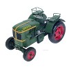 Old Modern Handicrafts Deutz F4L 514 Model Tractor Handmade Metal Vintage Farm Collectible 10 Inch - 2 of 4
