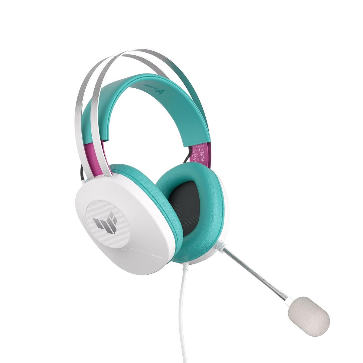 ASUS TUF Gaming H1 GEN II Hatsune Miku Edition, Wired Gaming Headset 40mm Essence Drivers, Virtual 7.1 Surround Sound, TeamSpeak Microphone - thumbnail 3