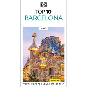 DK Top 10 Barcelona - (Pocket Travel Guide) by  Dk Travel (Paperback) - 1 of 1