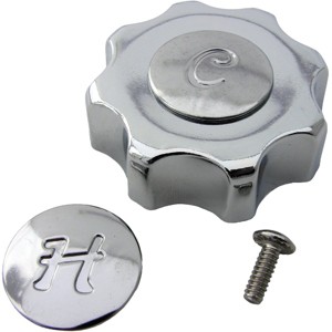 Lasco  Price Pfister Crown Imperial Tub & Shower Chrome Tub & Shower Handle Kit - 1 of 2