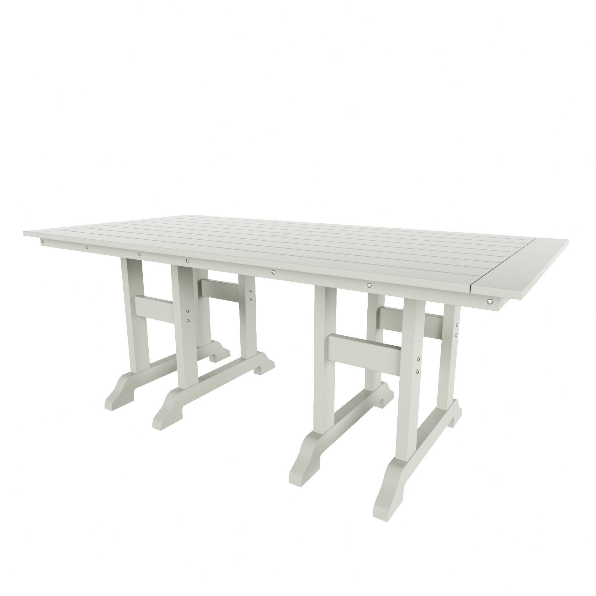 WestinTrends 71" Outdoor Patio Dining Table, Sand