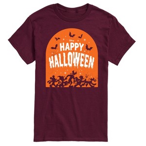 Men's - Disney - Happy Halloween Tombstone Short Sleeve Graphic T-Shirt - 1 of 4