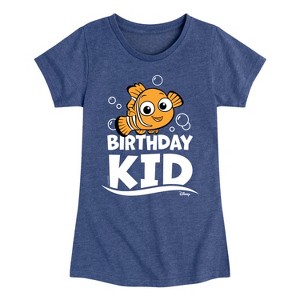 Girls' - Disney - Birthday Kid Fitted Short Sleeve Graphic T-Shirt - 1 of 4